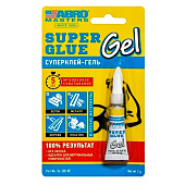  Клей ABRO MASTERS Super Glue Универсальный Гель 3гр 