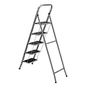Стремянка стальная 5 ступеней, широкие, высота платформы 116см, макс.нагр. 120(150)кг Сибртех Стремянка стальная 5 ступеней, широкие, высота платформы 116см, макс.нагр. 120(150)кг Сибртех