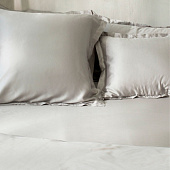 Наволочка SL Home Tencel 70х70+3 см , цв. светло-серый 10285357