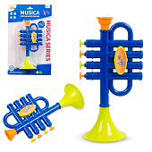  Игрушка музыкальная Труба, 19,7х7х10,2 см, 2406044 