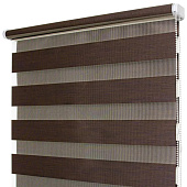 Рулонная штора ДЕНЬ-НОЧЬ 55х160 Какао Рулонная штора ДЕНЬ-НОЧЬ 55х160 Какао
