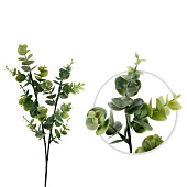 Ветка декоративная Эвкалипт Размер: 10х10х40см Цвет: зеленый Ветка декоративная Эвкалипт Размер: 10х10х40см Цвет: зеленый