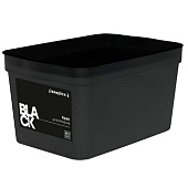 Ящик для хранения 2,3л "Black" 211х141х110мм Черный KL350111621 Ящик для хранения 2,3л "Black" 211х141х110мм Черный KL350111621