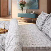 Комплект постельного белья Cleo сатин Notte Bianca с одеялом евро 32/005-NBO Комплект постельного белья Cleo сатин Notte Bianca с одеялом евро 32/005-NBO