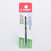 Сверло по металлу 4,5х80мм/ЗУБР Сверло по металлу 4,5х80мм/ЗУБР