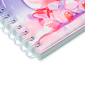 Записная книжка подарочная на гребне 80л,линия, цветной блок,обложка ПВХ 3D Зайка(17,6х13,5см) 10539942 Записная книжка подарочная на гребне 80л,линия, цветной блок,обложка ПВХ 3D Зайка(17,6х13,5см) 10539942