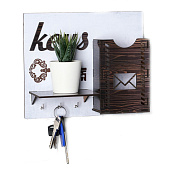 Ключница настенная Keys, 24х20 см, 7646499 Ключница настенная Keys, 24х20 см, 7646499