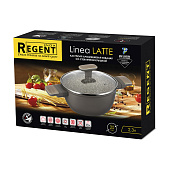 Кастрюля Regent Latte 2,3 л 93-AL-LT-4-20 Кастрюля Regent Latte 2,3 л 93-AL-LT-4-20