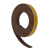  Уплотнитель E-профиль 9 мм коричневый 6м 