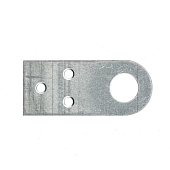  Проушина 30х70/100 прямая цинк 