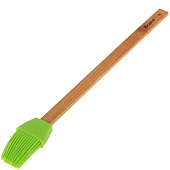 165 Кисточка силик. с бамбук. ручкой, 30х3,5см BRAVO 165 Кисточка силик. с бамбук. ручкой, 30х3,5см BRAVO