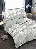  Комплект постельного белья Amore Mio BZ QR Pretty, евро, эко коттон 