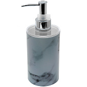  Дозатор для жидкого мыла Marble пластик 106214 Delphinium 