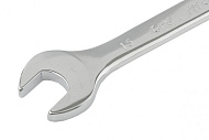 Ключ комбинированный 15мм, CrV, полированный хром Ключ комбинированный 15мм, CrV, полированный хром