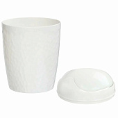 Контейнер для мусора 1л d11,2см h17,5см "Tule" настольный, св-серый 9364367 Контейнер для мусора 1л d11,2см h17,5см "Tule" настольный, св-серый 9364367