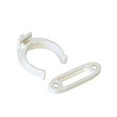  Клипса универсальная для кух.опоры (под саморез) белый 4 шт 