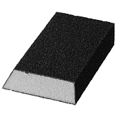  Губка шлифовальная STAYER "MASTER" угловая, зерно - оксид алюминия, Р80, 100 x 68 x 42 x 26 мм, средняя жесткость 
