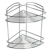  Полка двухъярусная угловая проволока стальная 09 Milardo 209WC20M44 Iddis 