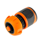  Коннектор для шлангов с аквастопом 1/2" Amigo Grande 79513 