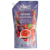 Мыло жидкое MAGIC BOOM 1000мл Инжир и барбарис дой-пак