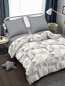 Комплект постельного белья 2 спальный Amore Mio BZ QR Mod поплин Комплект постельного белья 2 спальный Amore Mio BZ QR Mod поплин