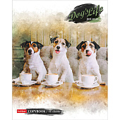 Тетрадь 48л. А5, скрепка, клетка, картонная обложка, матовая, скругленные углы, Все как у людей, 48Т5лВ1 Тетрадь 48л. А5, скрепка, клетка, картонная обложка, матовая, скругленные углы, Все как у людей, 48Т5лВ1