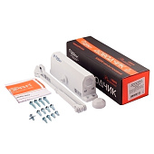 Доводчик Нора-М 4S, нагрузка от 80 до 120кг, белый Доводчик Нора-М 4S, нагрузка от 80 до 120кг, белый