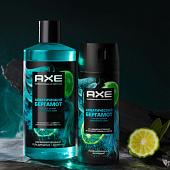  Гель для душа Axe Акватический бергамот 2в1 400мл 