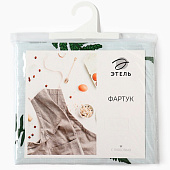  Фартук (рогожка) Папоротник 16155 