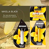 Ароматизатор подвесной гелевый Areon гель 5 мл Vanilla Black Ароматизатор подвесной гелевый Areon гель 5 мл Vanilla Black