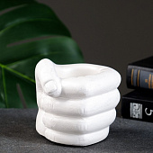 Кашпо-органайзер "Сжатый кулак" 10х10х10см 7696429 Кашпо-органайзер "Сжатый кулак" 10х10х10см 7696429