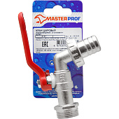 Кран шар водоразборный со штуцером 3/4" ручка Кран шар водоразборный со штуцером 3/4" ручка