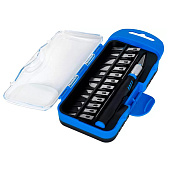 Набор резцов по дереву, 15 предм., Vertextools Набор резцов по дереву, 15 предм., Vertextools