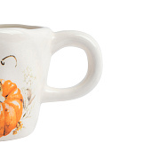 Кружка Bright pumpkin 320 мл, молочная, Тыквы ANLAF-FDWS-031224-3 Кружка Bright pumpkin 320 мл, молочная, Тыквы ANLAF-FDWS-031224-3