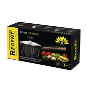 Ковш 1,4л с крышкой 16см Linea FIAMMA 63-1416 Ковш 1,4л с крышкой 16см Linea FIAMMA 63-1416
