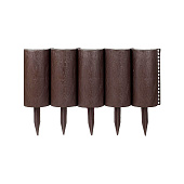 Ограждение"Садовый конструктор" выс.210мм коричневый Ограждение"Садовый конструктор" выс.210мм коричневый