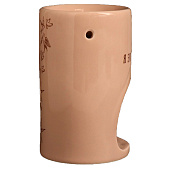  Аромалампа для эфирных масел «Я это отпускаю», керамика, бежевая, 7.2?7.2?11.6 см 10524341 