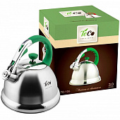 Чайник 3,0 л. TECO со свистком арт.TC-106 Чайник 3,0 л. TECO со свистком арт.TC-106