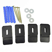  Крепеж к стене для ванн универсальный пластик 4шт 