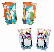  Bestway Нарукавники д/плавания Aquatic Life 30x15см, 2дизайна арт.32102 Код246357 