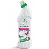 Средство для прочистки труб  Digger-gel 750мл ГРАСС 125181
