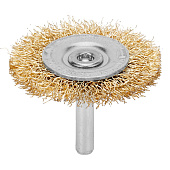 Щетка чашка д/дрели 50мм латун. витая пров.Matrix Щетка чашка д/дрели 50мм латун. витая пров.Matrix