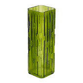  Ваза Квадро малая 86ммх86мм h-255мм  Олива 1903-Н5 