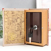 Сейф-книга дерево кожзам Перо 17х11х5 см 7570508 Сейф-книга дерево кожзам Перо 17х11х5 см 7570508