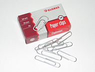 Скрепки 50х 50 без покрытия овал Globus  (72) /4135703/С50-50/