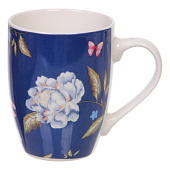  Кружка 350мл "Цветочная фантазия", керамика, микс рисунков 323-0544 