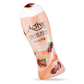  Гель-скраб для душа ACTIVE Кофе с молоком 400мл 