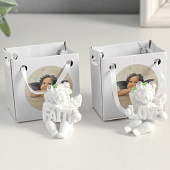 Сувенир полистоун "Белоснежный ангел с надписью в руках" МИКС 4х3х3 см 5431777 Сувенир полистоун "Белоснежный ангел с надписью в руках" МИКС 4х3х3 см 5431777
