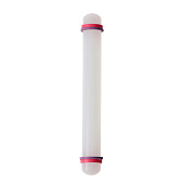  Скалка для теста с ограничителями кондитерская KONFINETTA, 23х3 см,  830315 