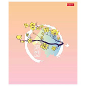 Тетрадь А5 48л скрепка клетка карт. обл. ламинация софт-тач скруг.углы Цветущие страницы (100) /48Т5лВ1/ Тетрадь А5 48л скрепка клетка карт. обл. ламинация софт-тач скруг.углы Цветущие страницы (100) /48Т5лВ1/